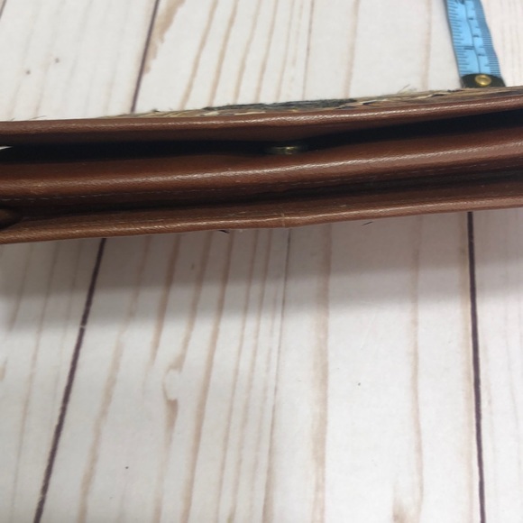 🌻 VTG Peacock Wallet Clutch Mini Purse - Picture 11 of 13